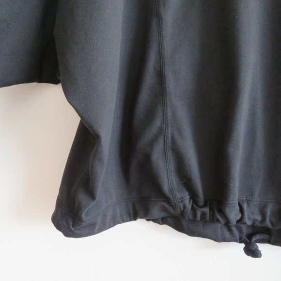 SWEATY BETTY After Class Organic Cotton Sweatshirt in Black Gym Lounge - Size S - Picture 10 of 14